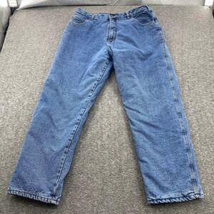 Guide Gear Thinsulated‎ Insulated Jeans Mens 38 x 30 Workwear Lined Outdoor EUC
